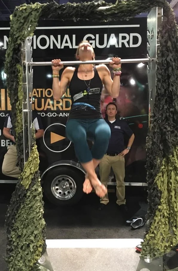 Struggling to get that 6th pull-up!