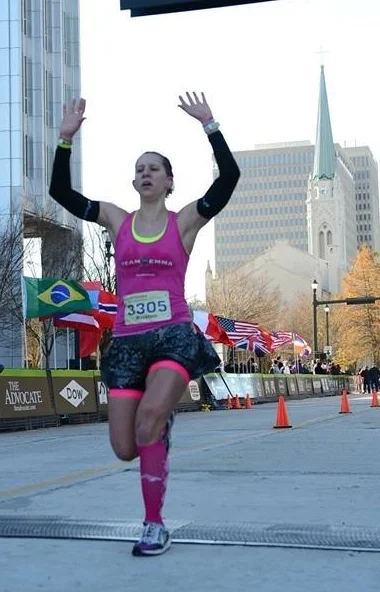 Free finish line photos are the best!