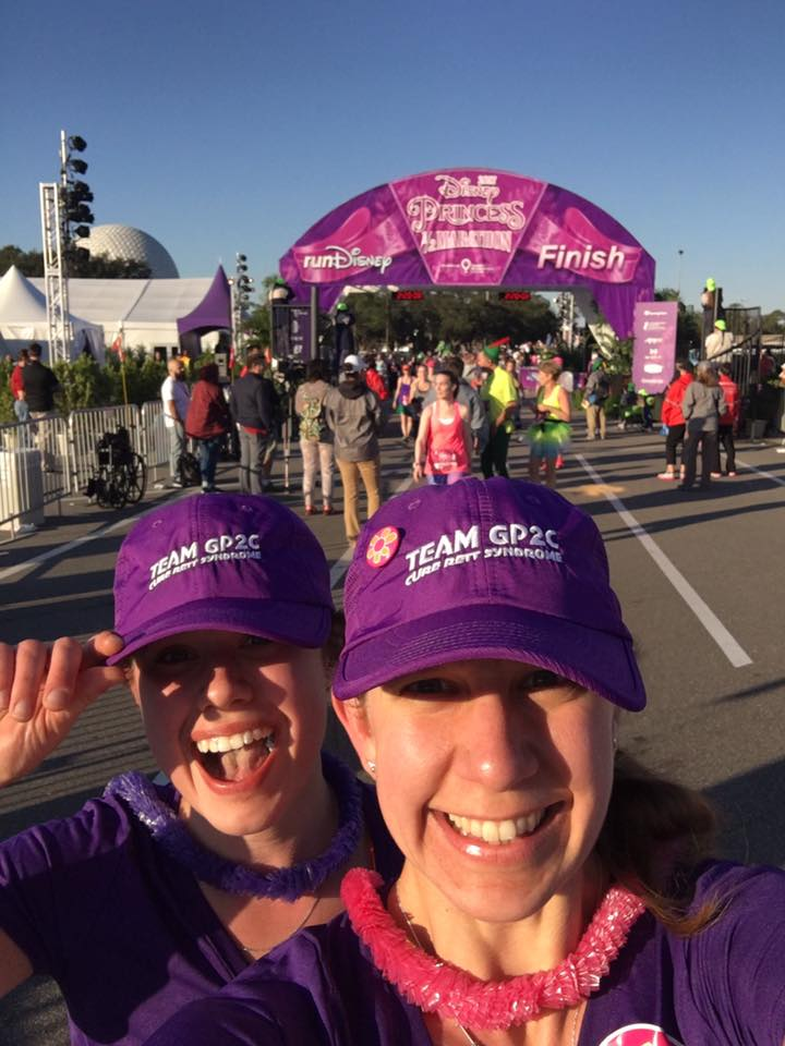 Post finish line smiles. We did it!