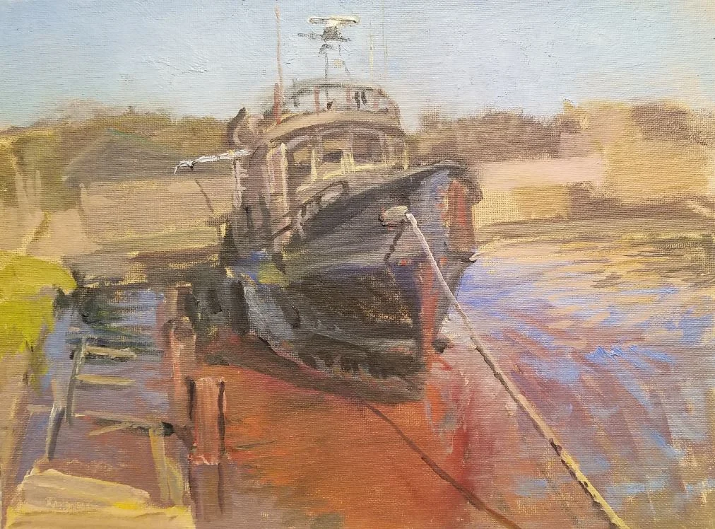 Greg Lecker Plein Air Painting Demonstration LAST DAY OF EXHIBIT