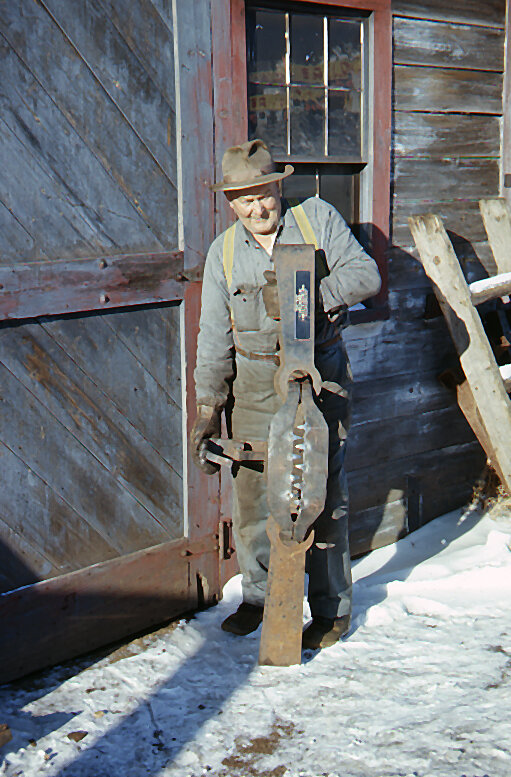 S980 Al Bally, Bally Blacksmith shop  winter1967 (2).jpg