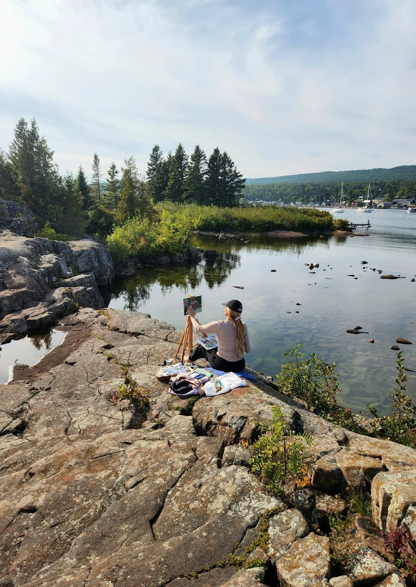 2026 Plein Air Grand Marais Birney Quick Paint