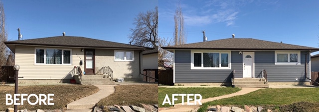 Hardie Bungalow Renovation — Blue Jay Exterior Renovations
