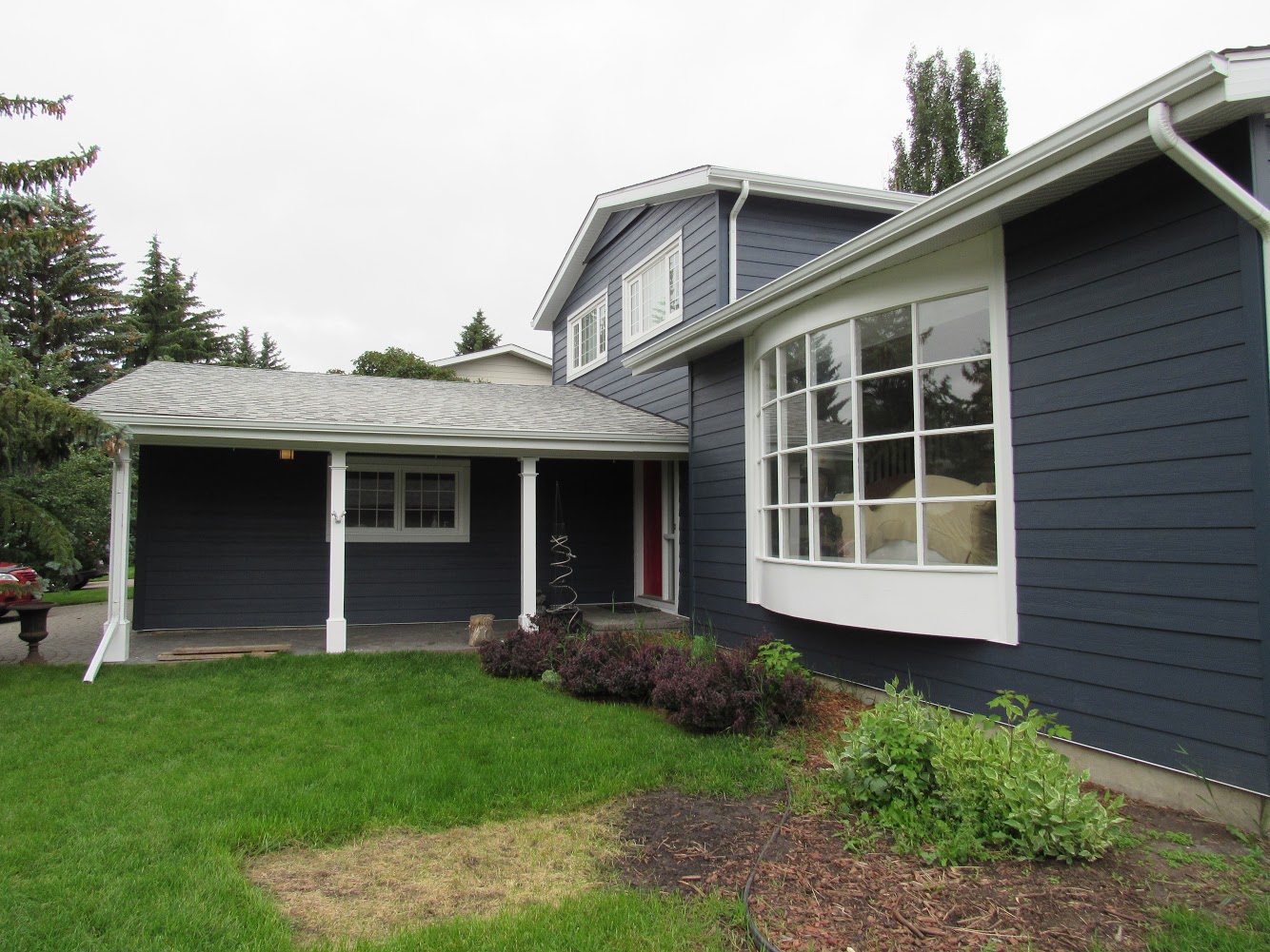 Wood Siding Renovation — Blue Jay Exterior Renovations