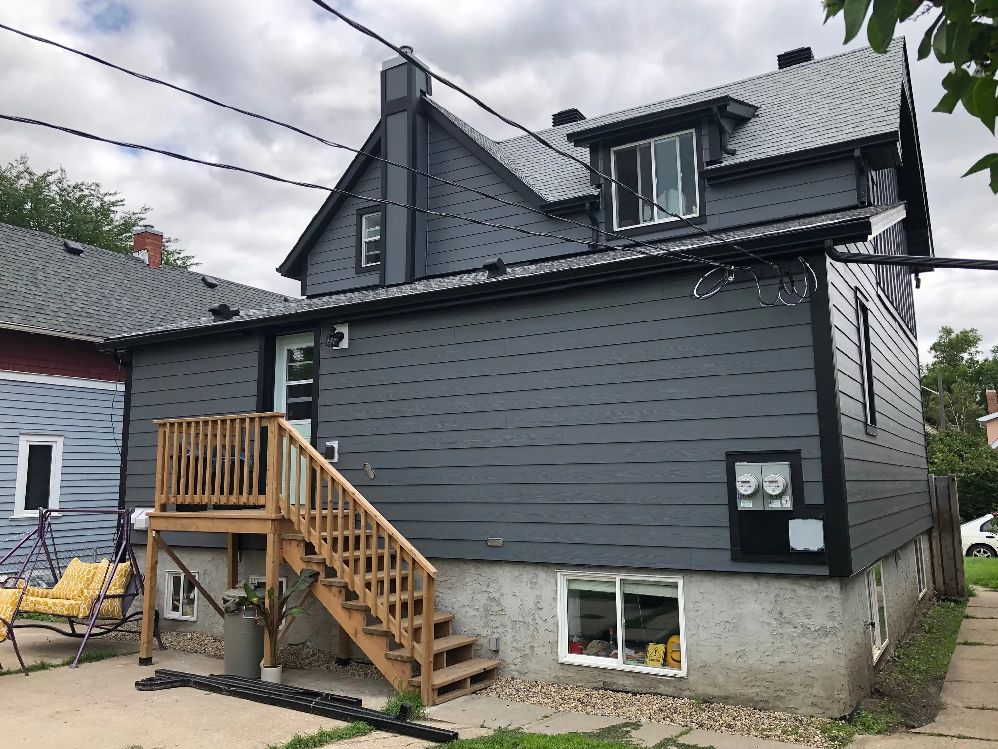 Replacing Stucco with Hardie — Blue Jay Exterior Renovations