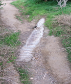 Exposed Culvert from Erosion