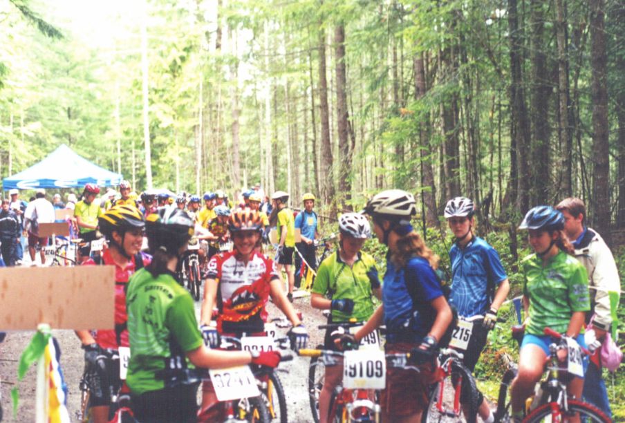 High School Spoke Mountain Bike Series with my favorite Rocky Mountain jersey and Roach shorts.