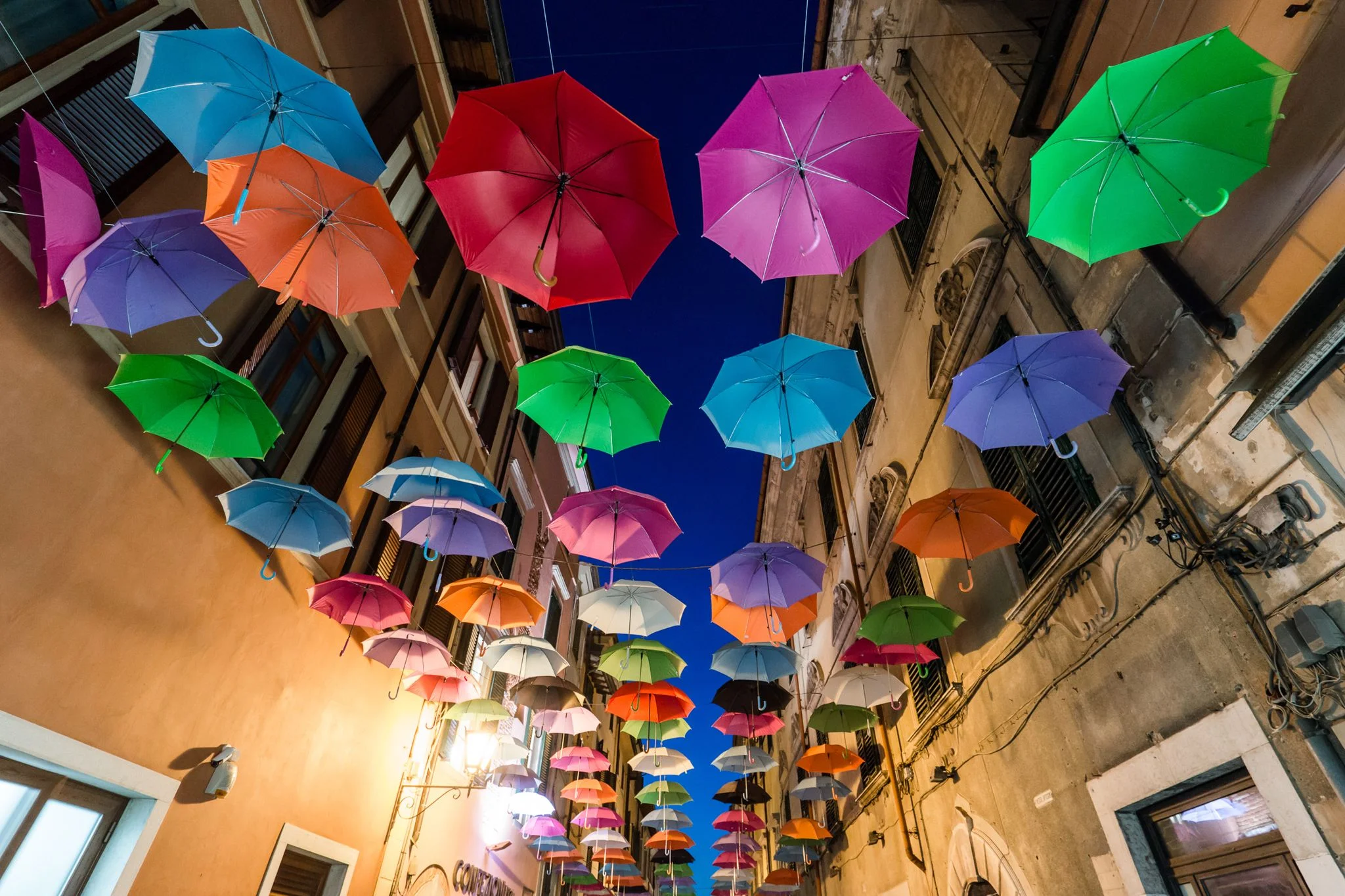 Pietrasanta, Northern Tuscany in August. Photograph: Simone Orsucci
