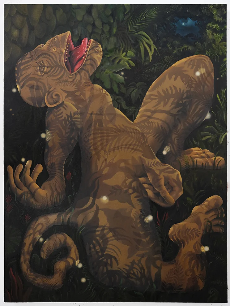 Private Home, 36 x 48 inches, oil on canvas