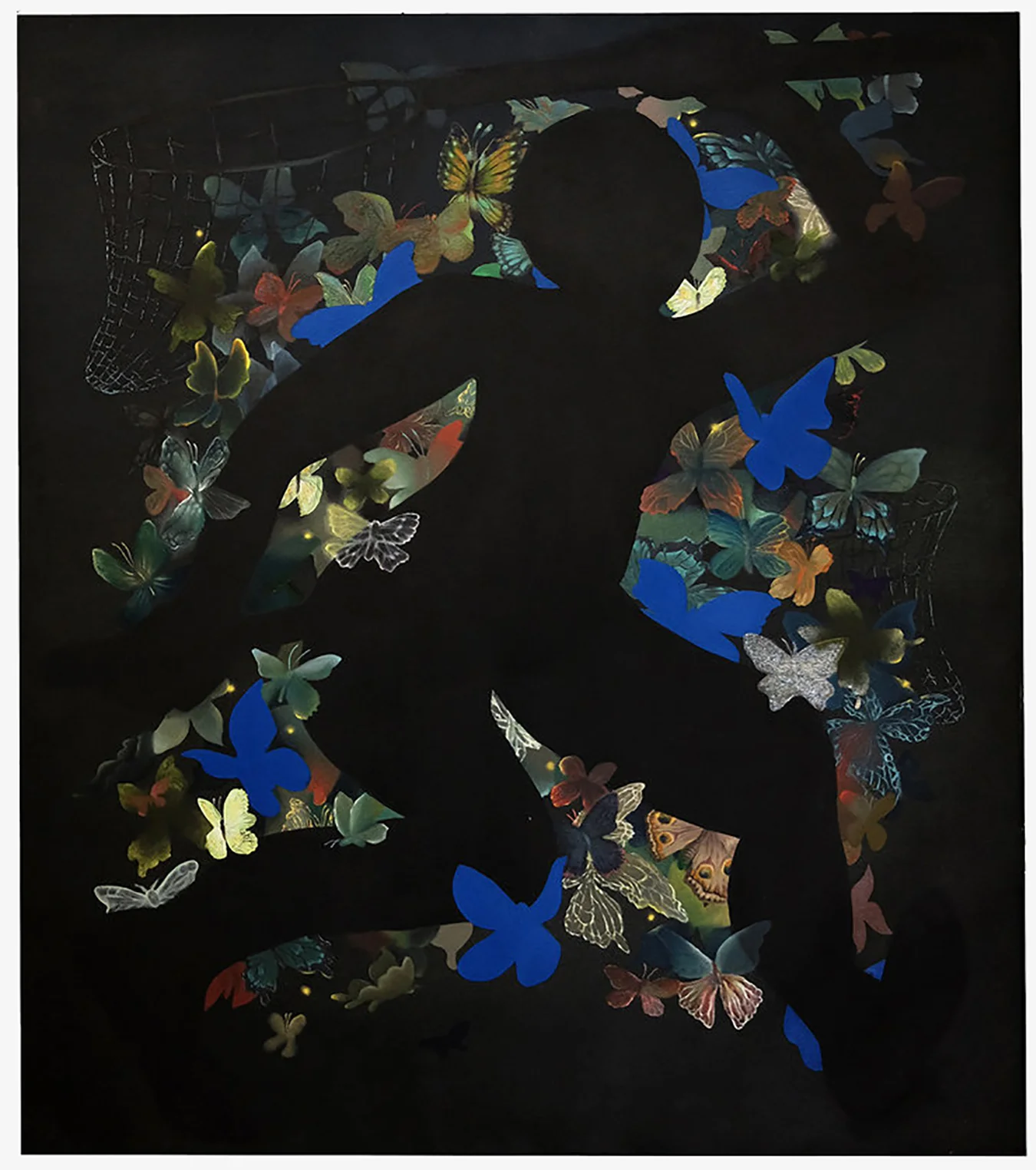Longer Than The Night, 41 x 53 inches, oil on canvas