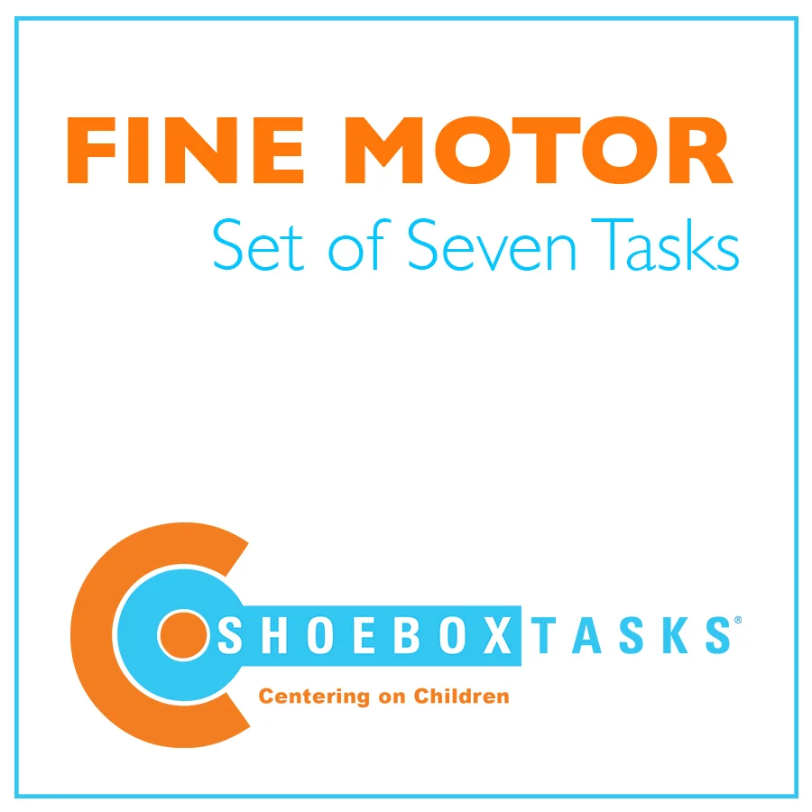 Fine Motor Skills Set: Tasks 21, 22, 24, 28, 29, 31 and 35