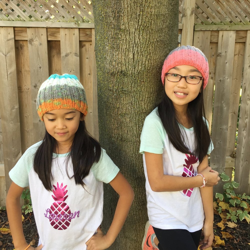 doll & me hat knitting pattern - she knits & purls