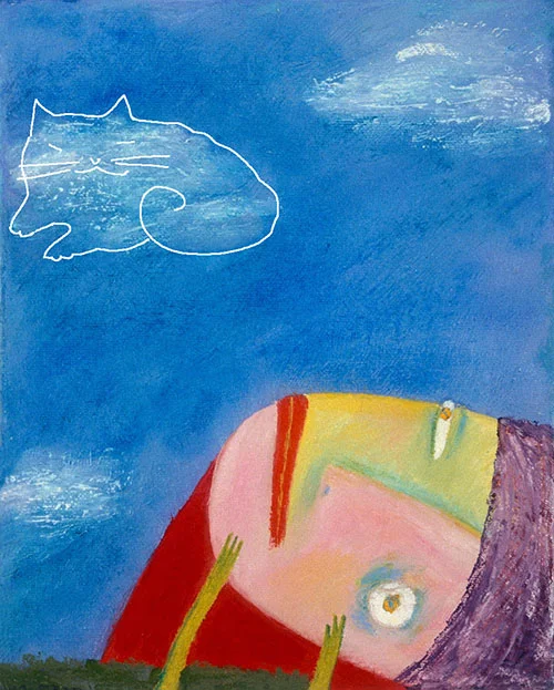 Cat cloud, something delightful.