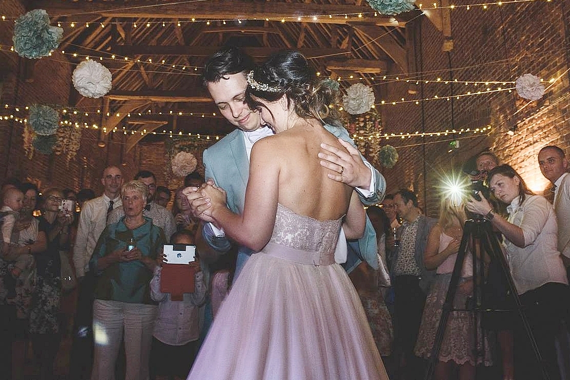 Danny and Grace's first dance