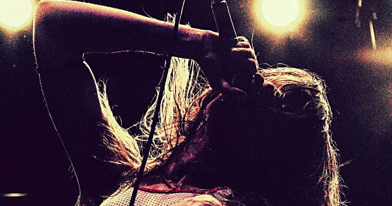 Singing on stage