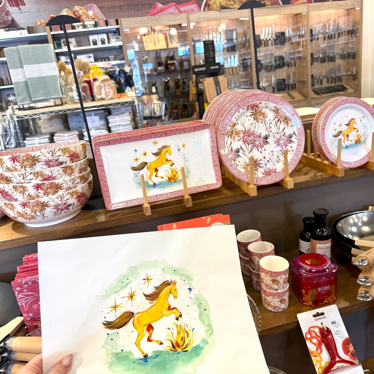 5! Five! amazing years of creating the celebratory icon for Lunar New Year @surlatable 
I hope for many more...
(sshhh I already did next years though, year of the goat)
Scroll through to see the past 5!

Happy Year of the fire Horse!