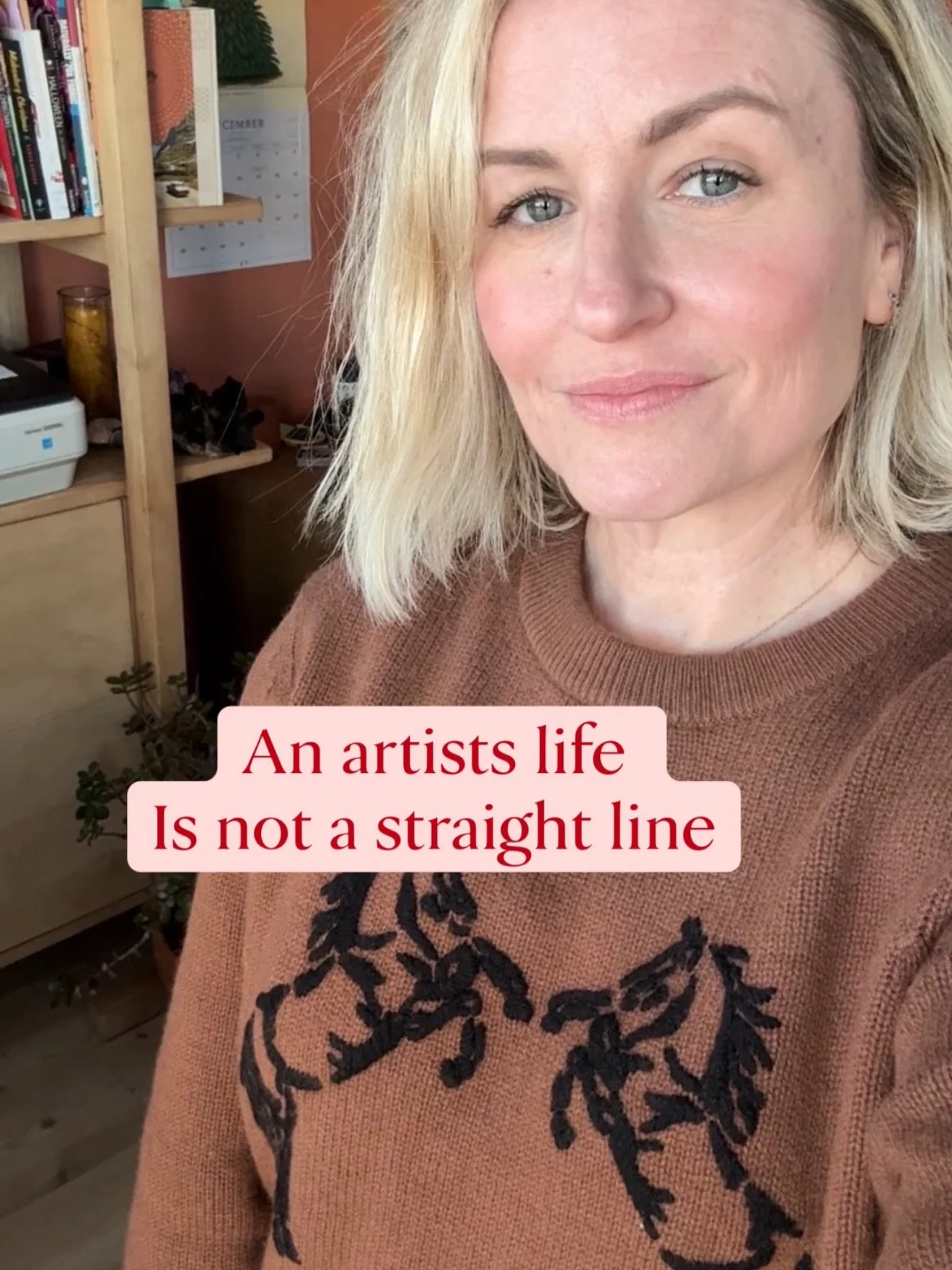 Embrace the winding road of your creative work. 
I still don&rsquo;t really know where I&rsquo;m headed&hellip;