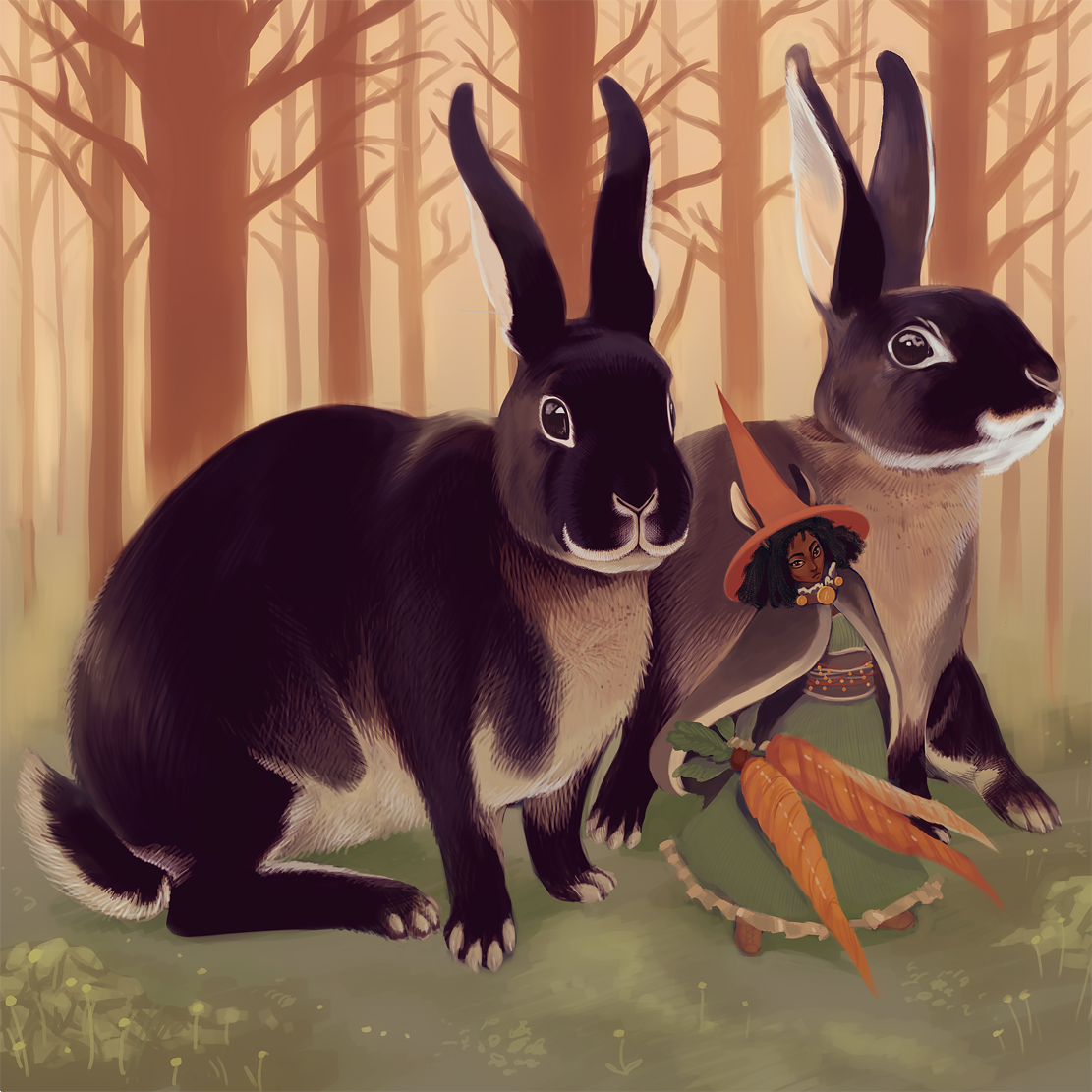 bunny witch