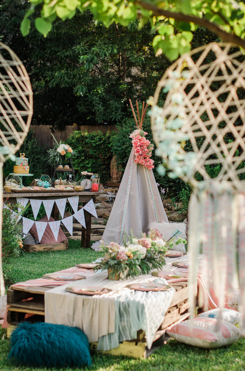Boho Chic Teen Birthday Party — Mint Event Design