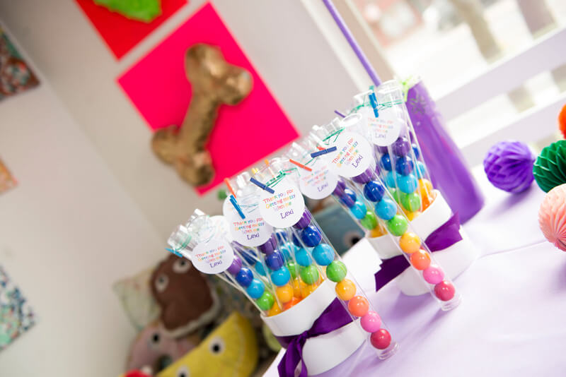 Colorful candy idea