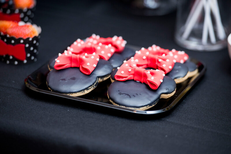 Beautiful Minnie Mouse sugar cookies
