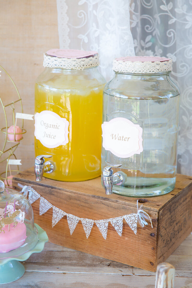 Vintage Style Drink Server