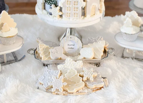 A Winter Wonderland Bridal Shower Inspiration Mint Event Design