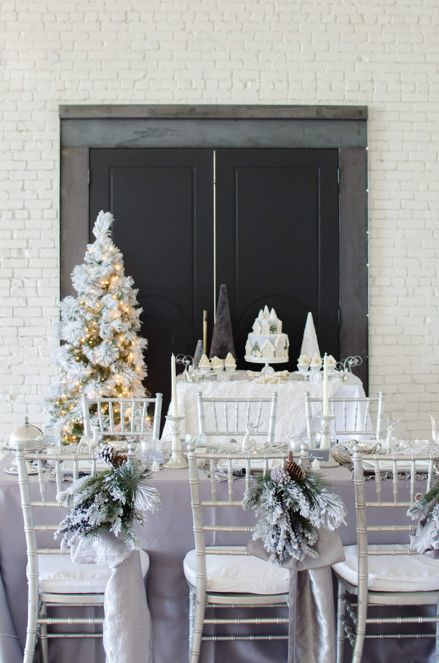 A Winter Wonderland Bridal Shower Inspiration Mint Event Design