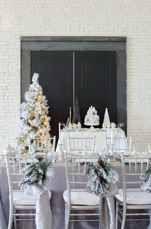 A Winter Wonderland Bridal Shower Inspiration Mint Event Design