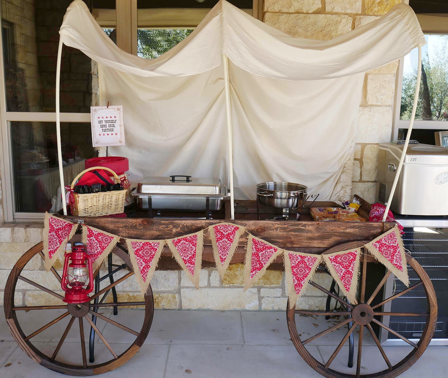 Wild Wild West Party Wagon