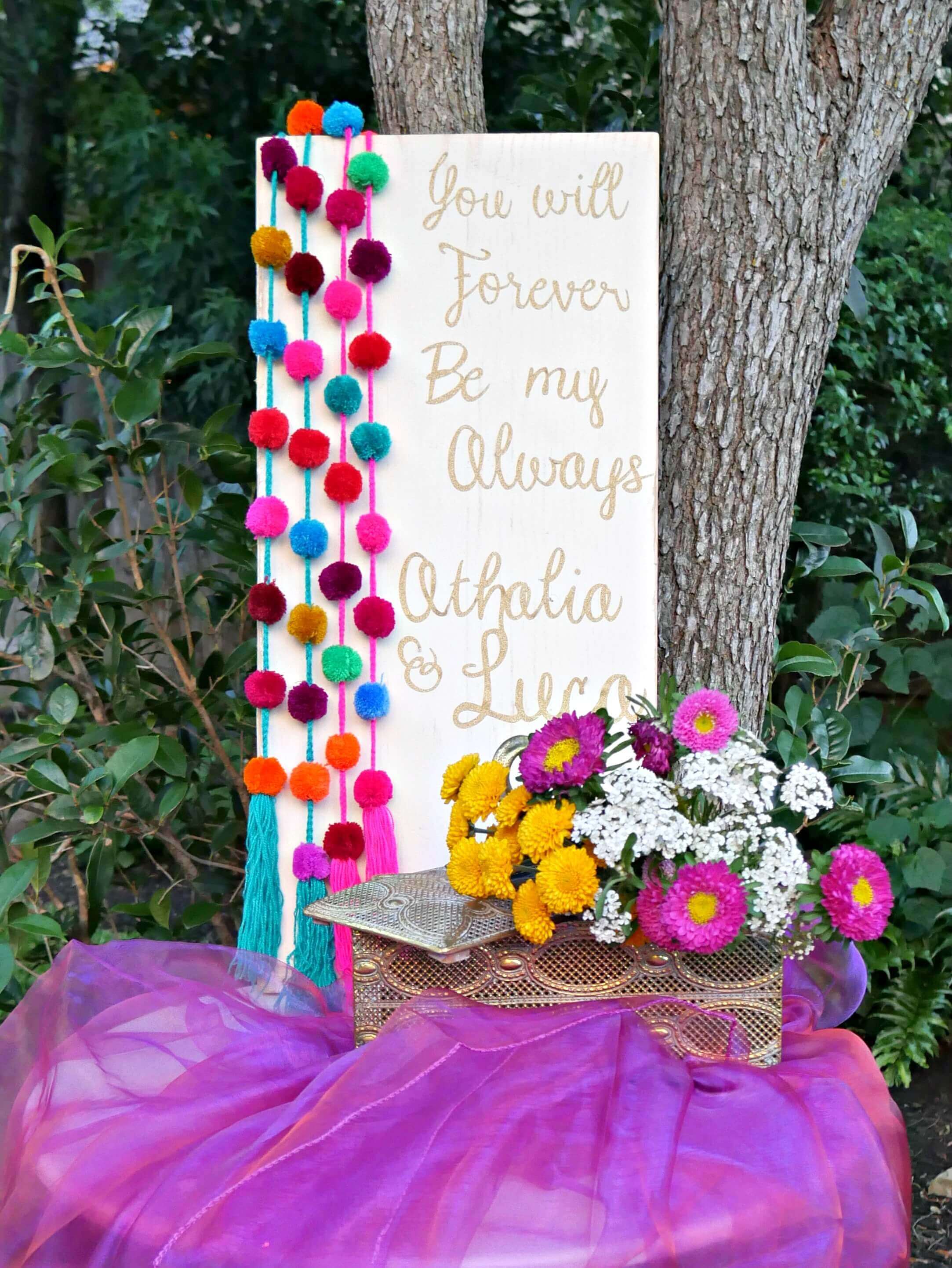 How to DIY a Bohemian Themed Party with a Cricut — Mint Event Design