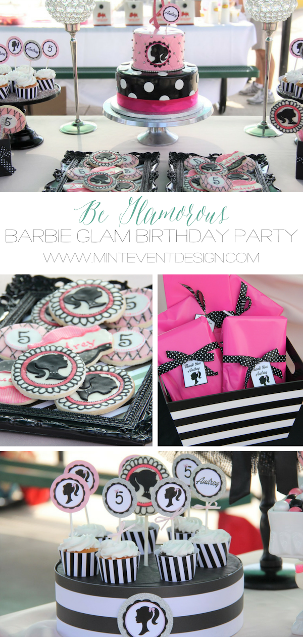 barbie glam party