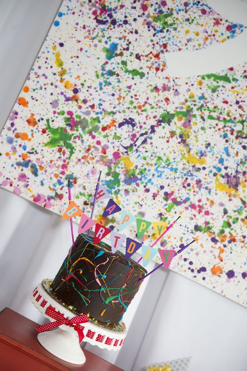 Art-Painting Birthday Party Ideas, Photo 1 of 19
