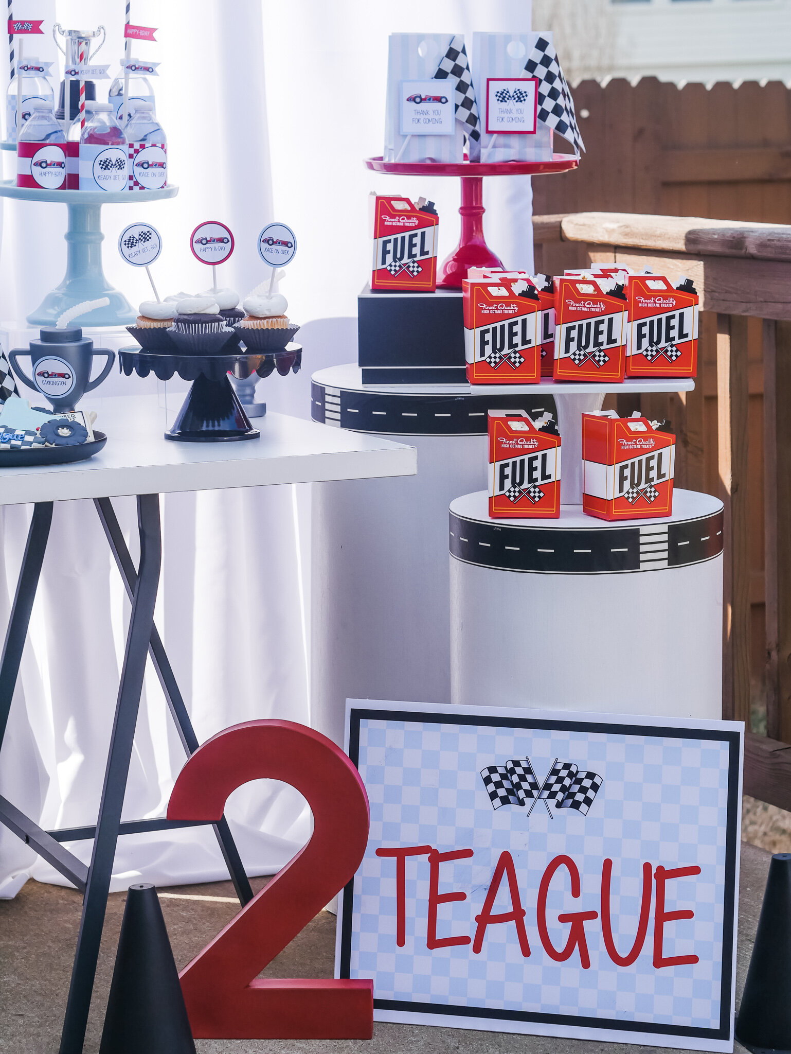  Be inspired with all the best race car themed birthday party ideas on Mint Event Design www.minteventdesign.com 