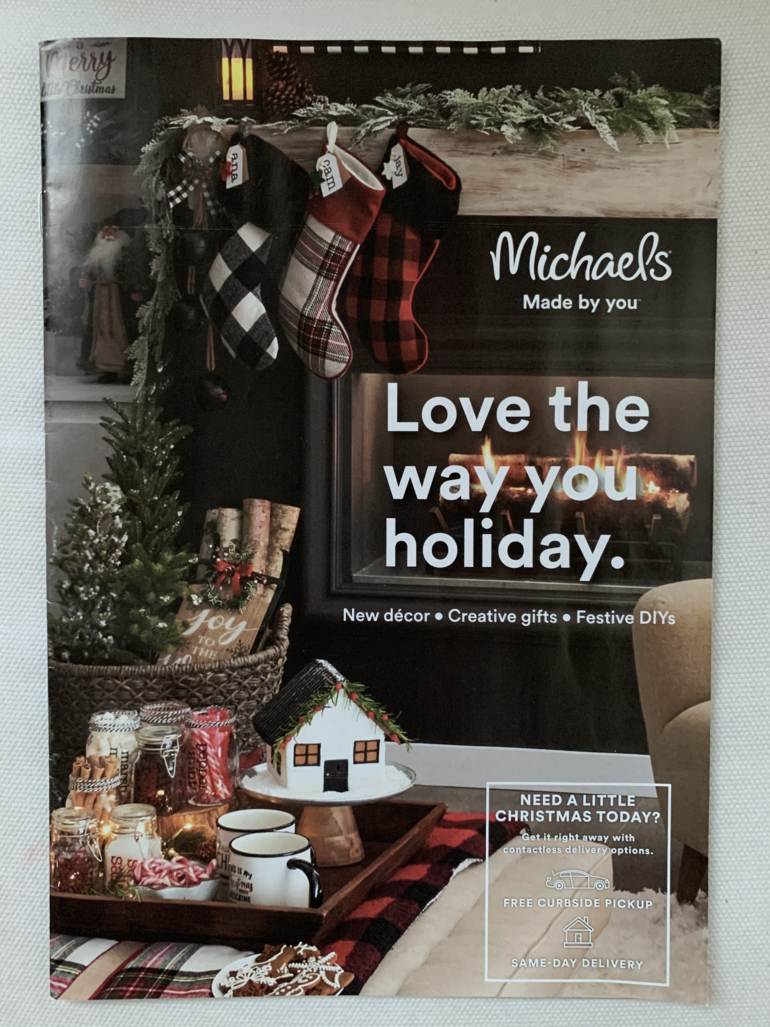 MINT Event Design Winter Woodlands Holiday Michaels Catalog Cover - get details at minteventdesign.com!