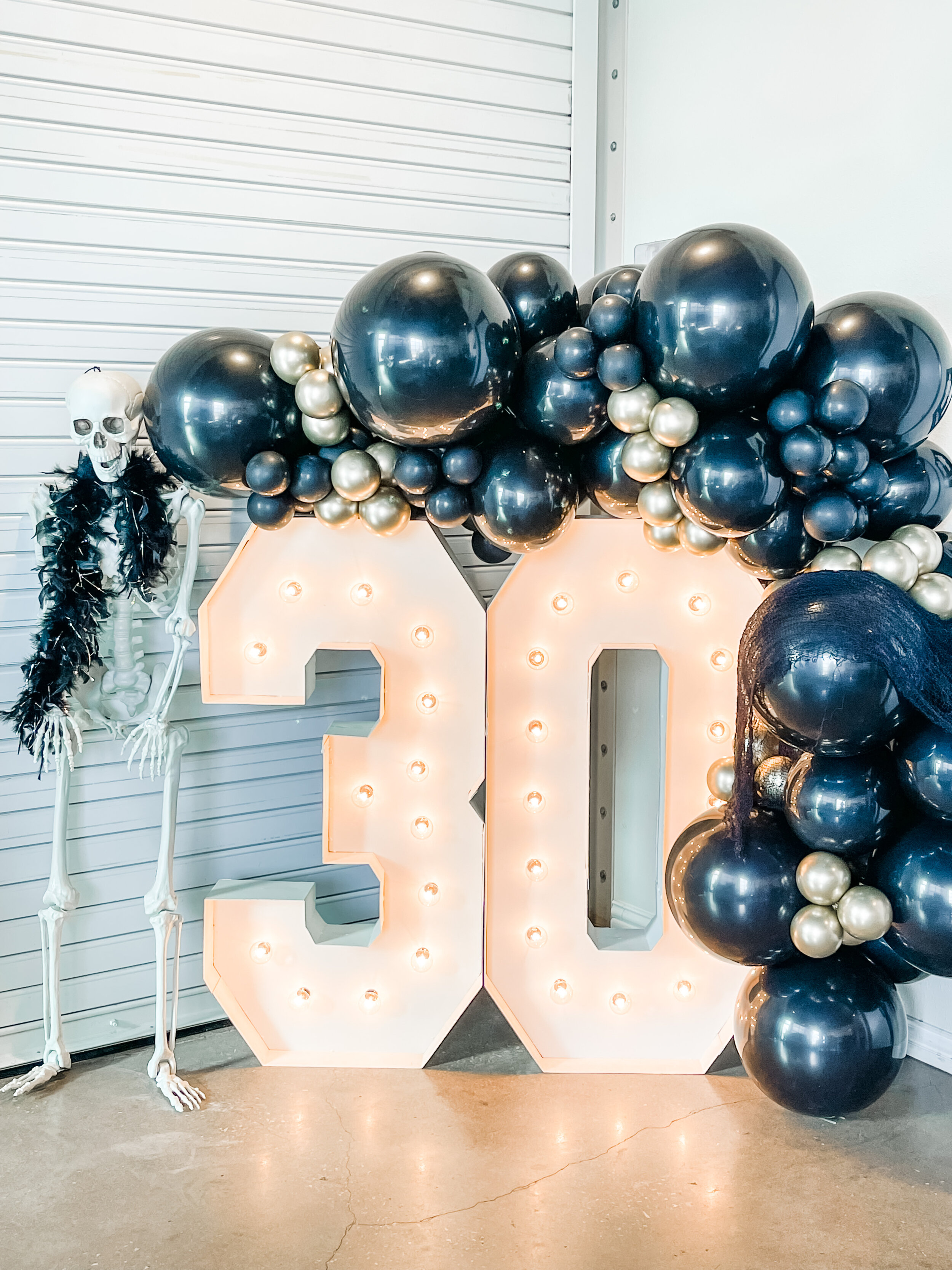 Death to My Twenties" 30th Birthday Party — Mint Event Design