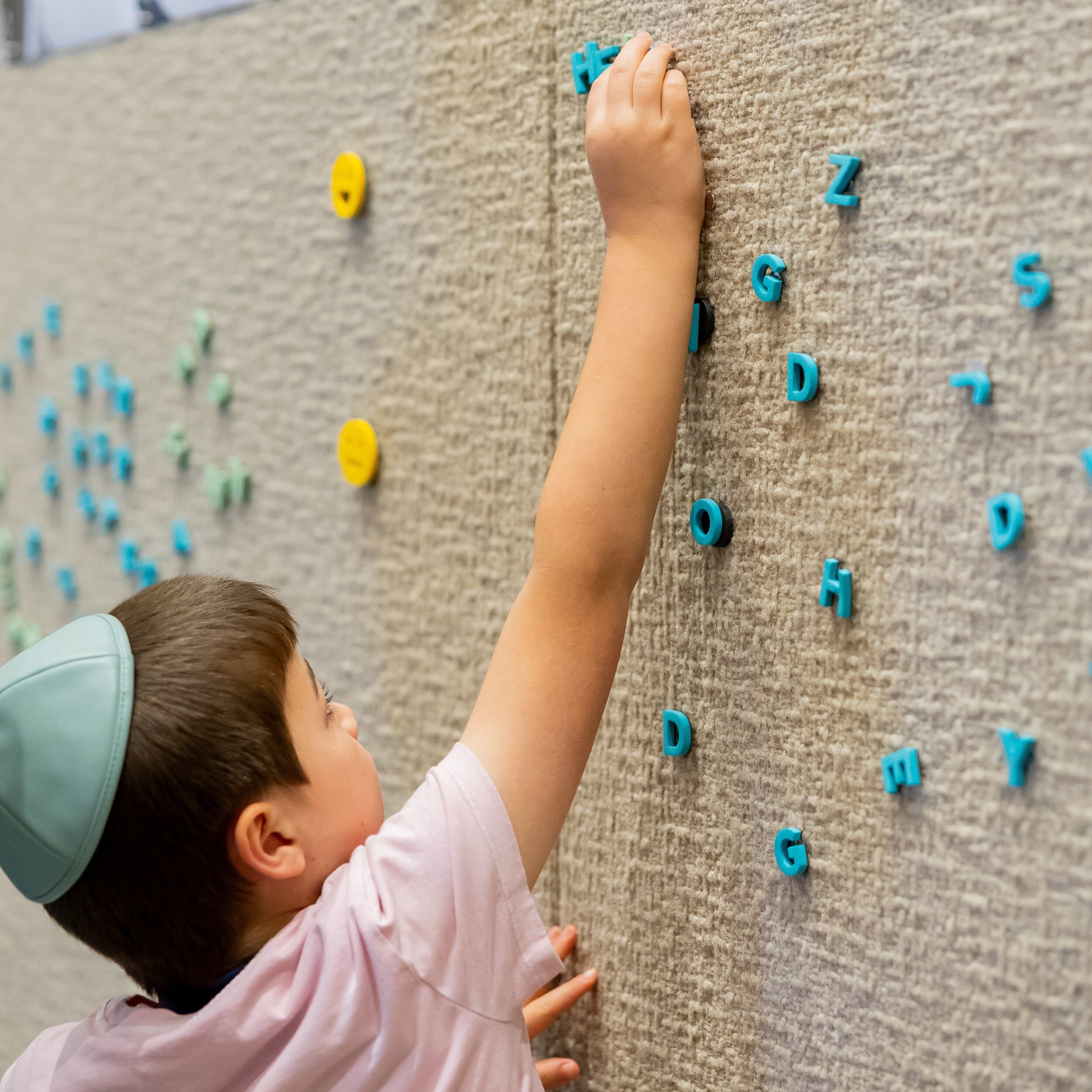 The magnet wall activity was just so fun! All guests, big and small, described some pictures provided with one word! #atxeventplanners #atxeventplanner #austineventplanner #atx #atxevents