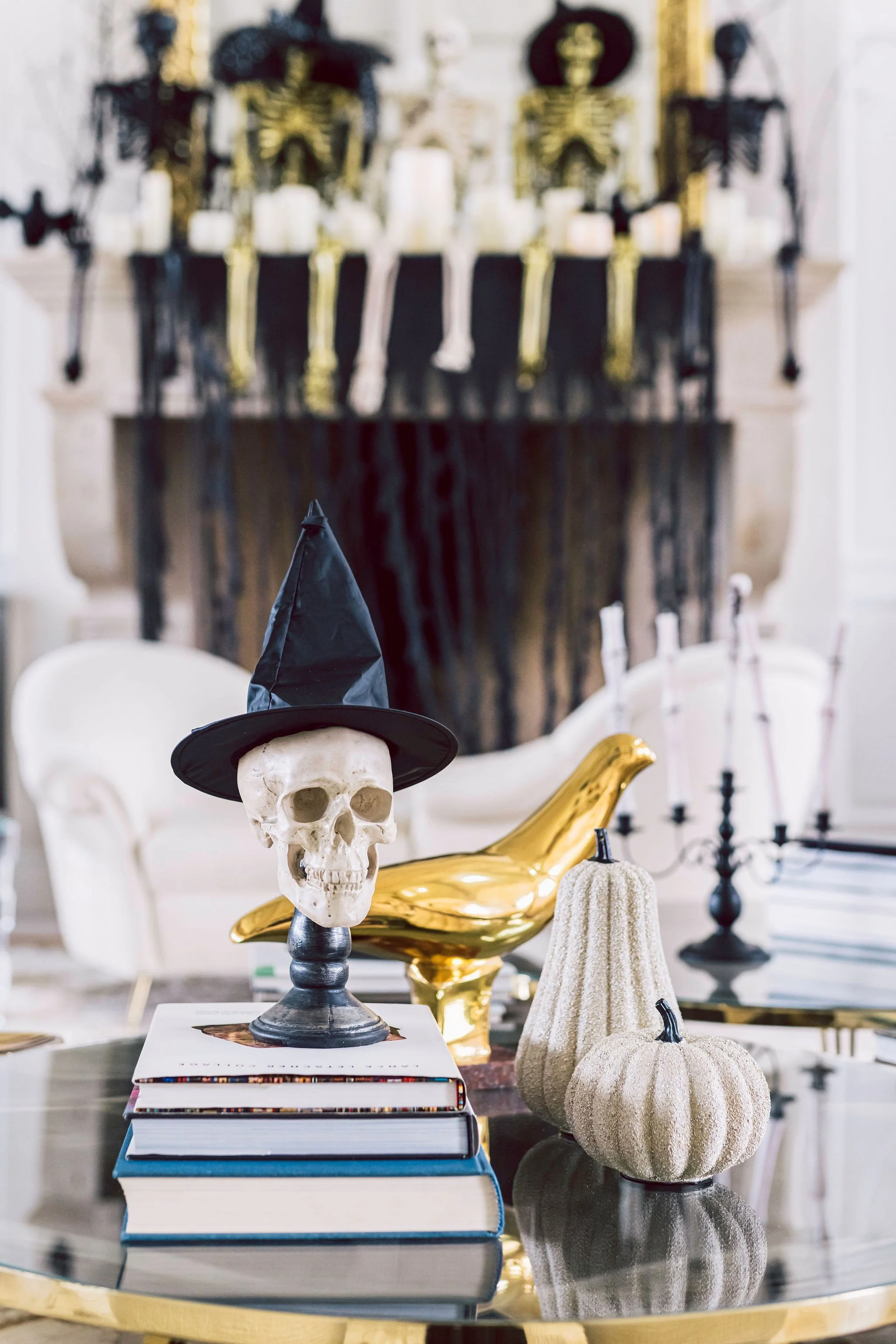 Halloween Home Decor - See more at www.minteventdesign.com!