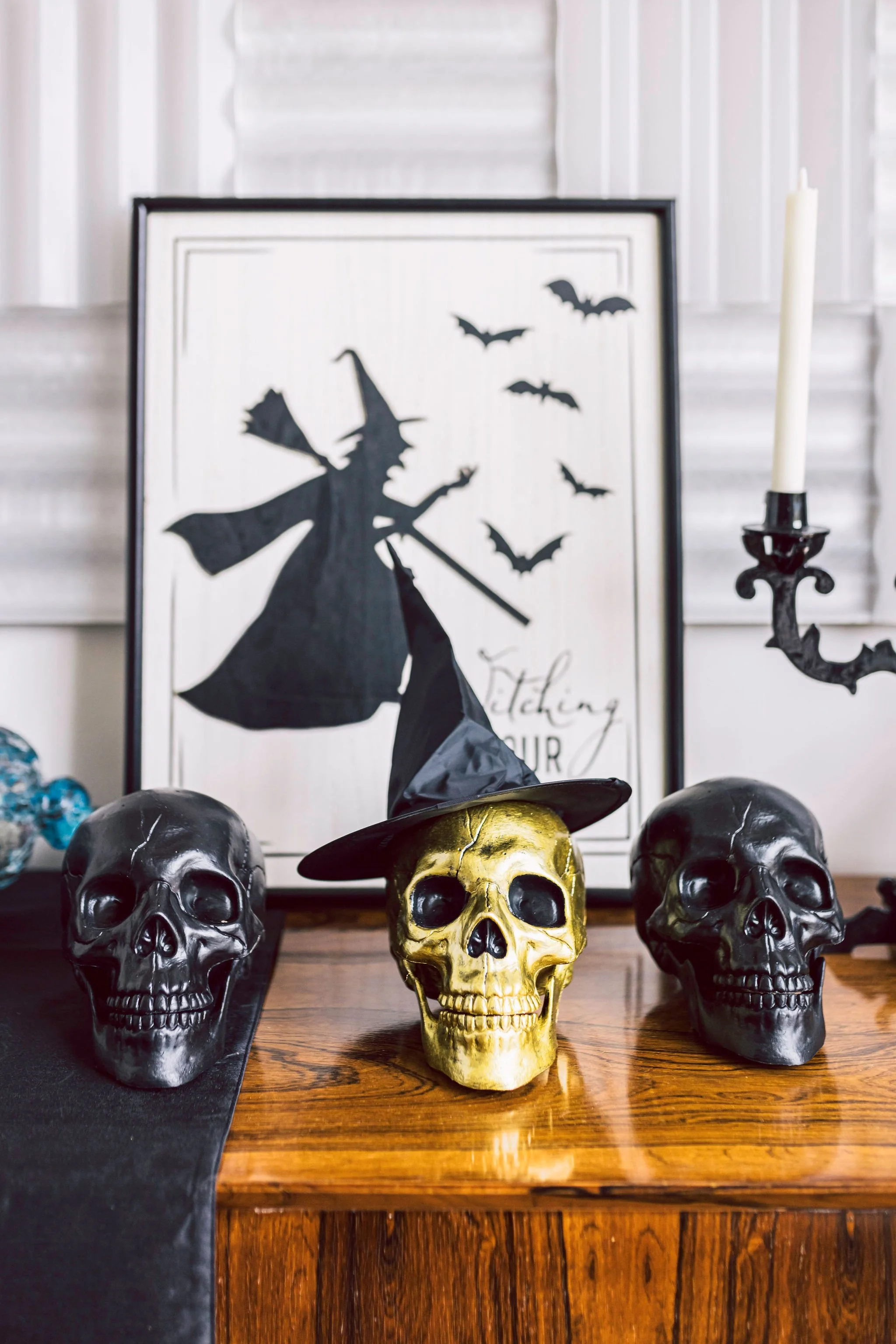 Halloween Home Decor - See more at www.minteventdesign.com!