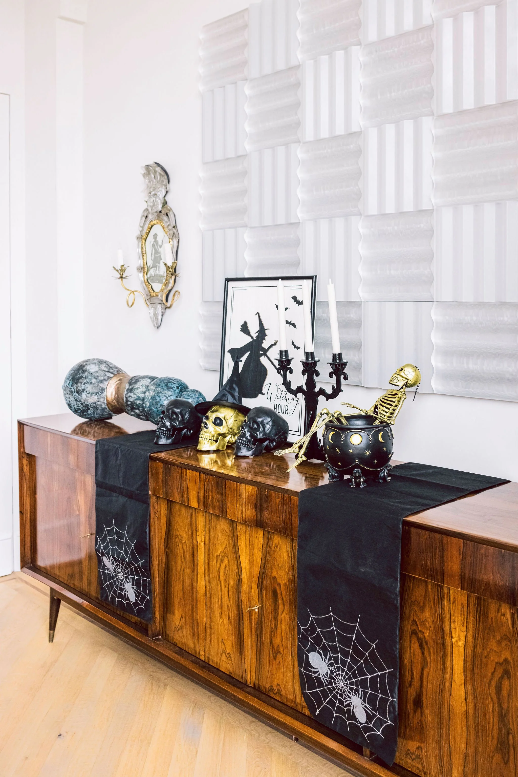 Halloween Home Decor - See more at www.minteventdesign.com!