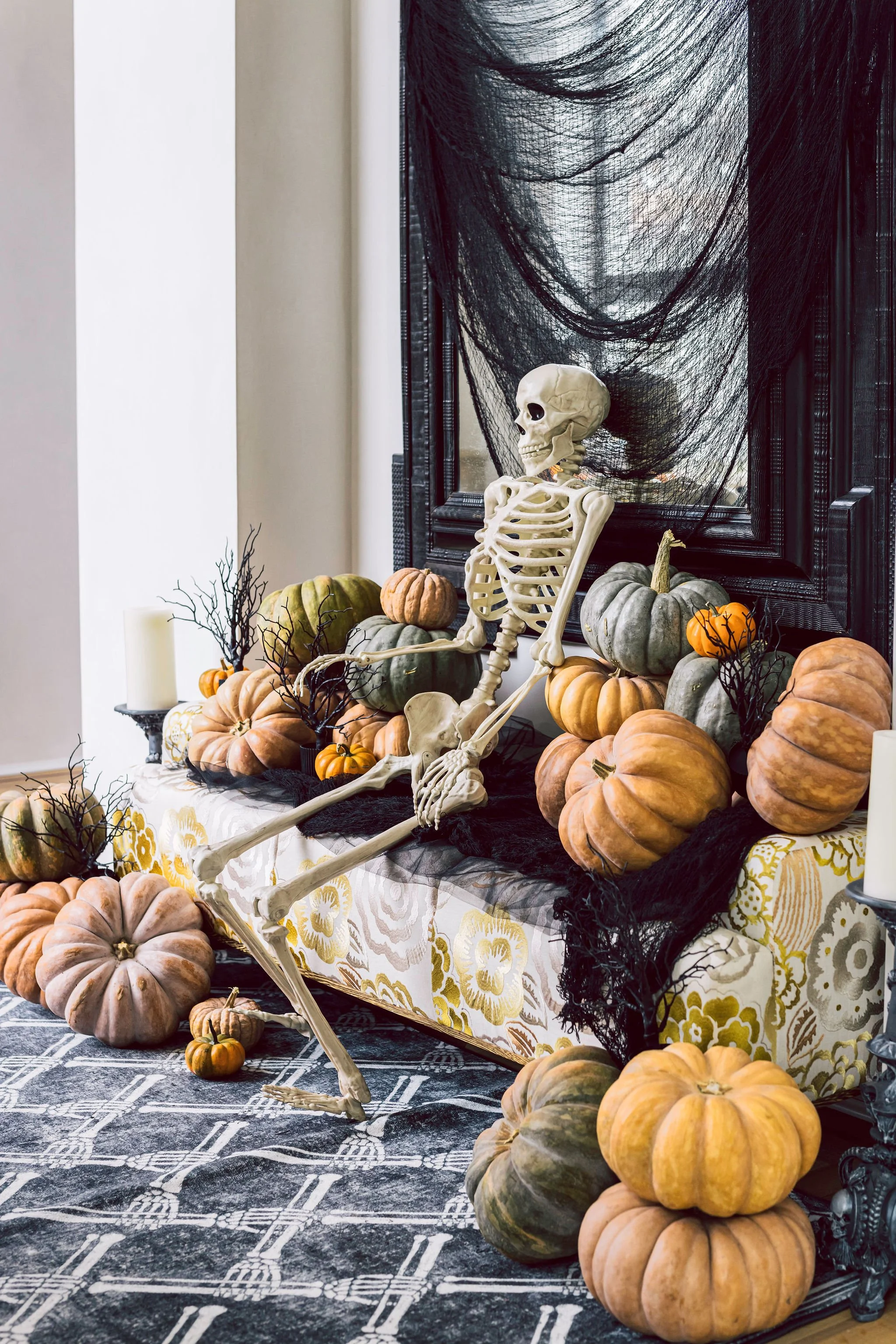 Halloween Home Decor - See more at www.minteventdesign.com!