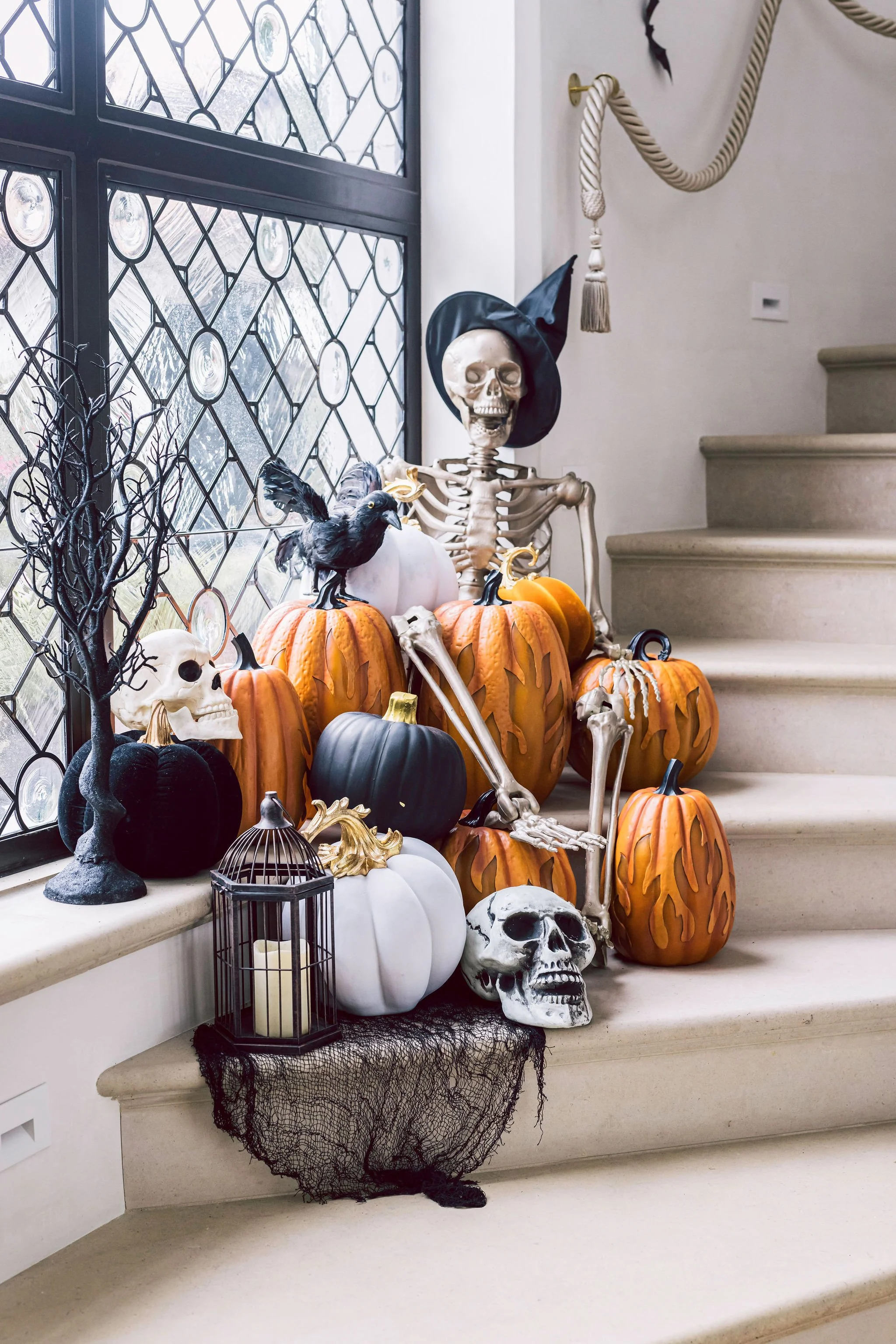 Halloween Home Decor - See more at www.minteventdesign.com!