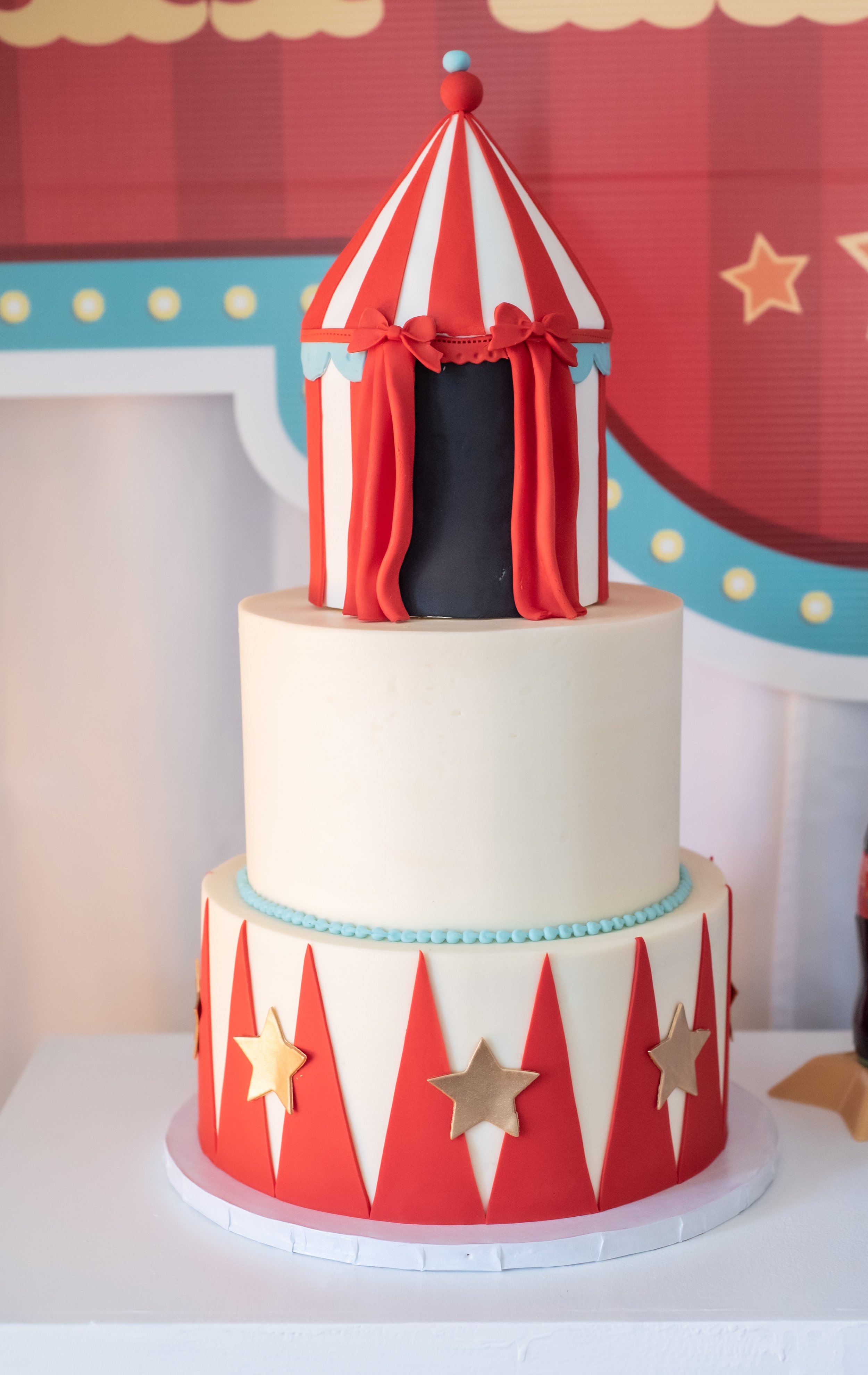 Circus First Birthday Onesie Circus/ Carnival Cake Smash 