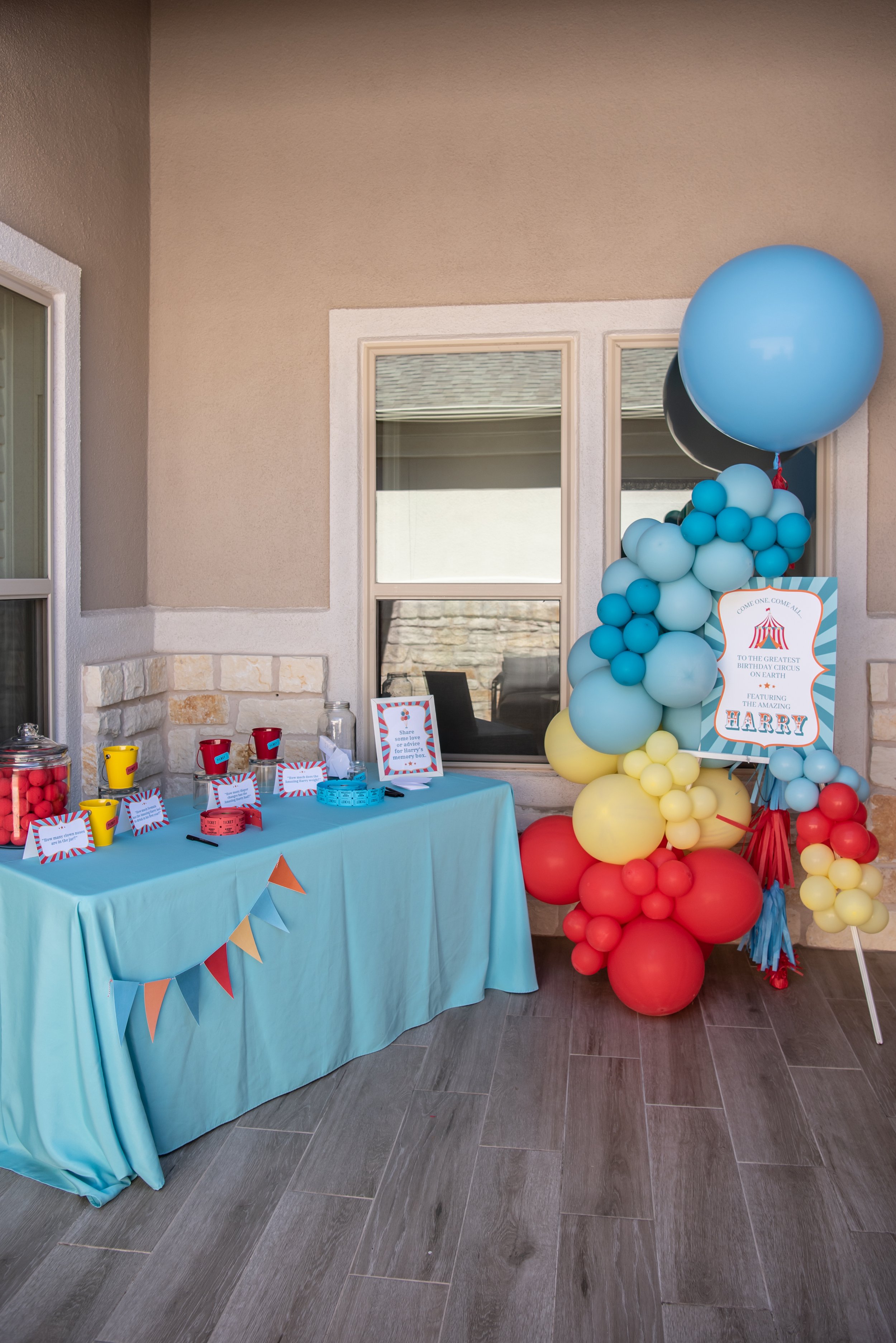 Circus / Carnival Birthday Party Ideas, Photo 1 of 53