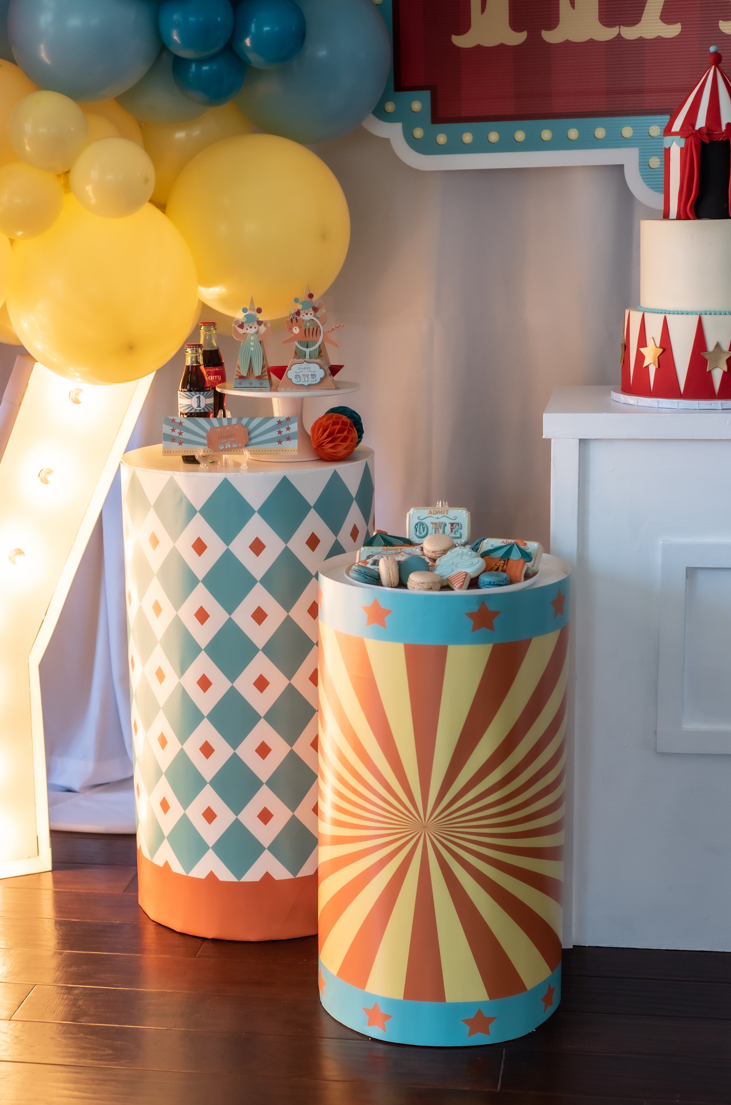 Circus Themed Birthday Party — Mint Event Design