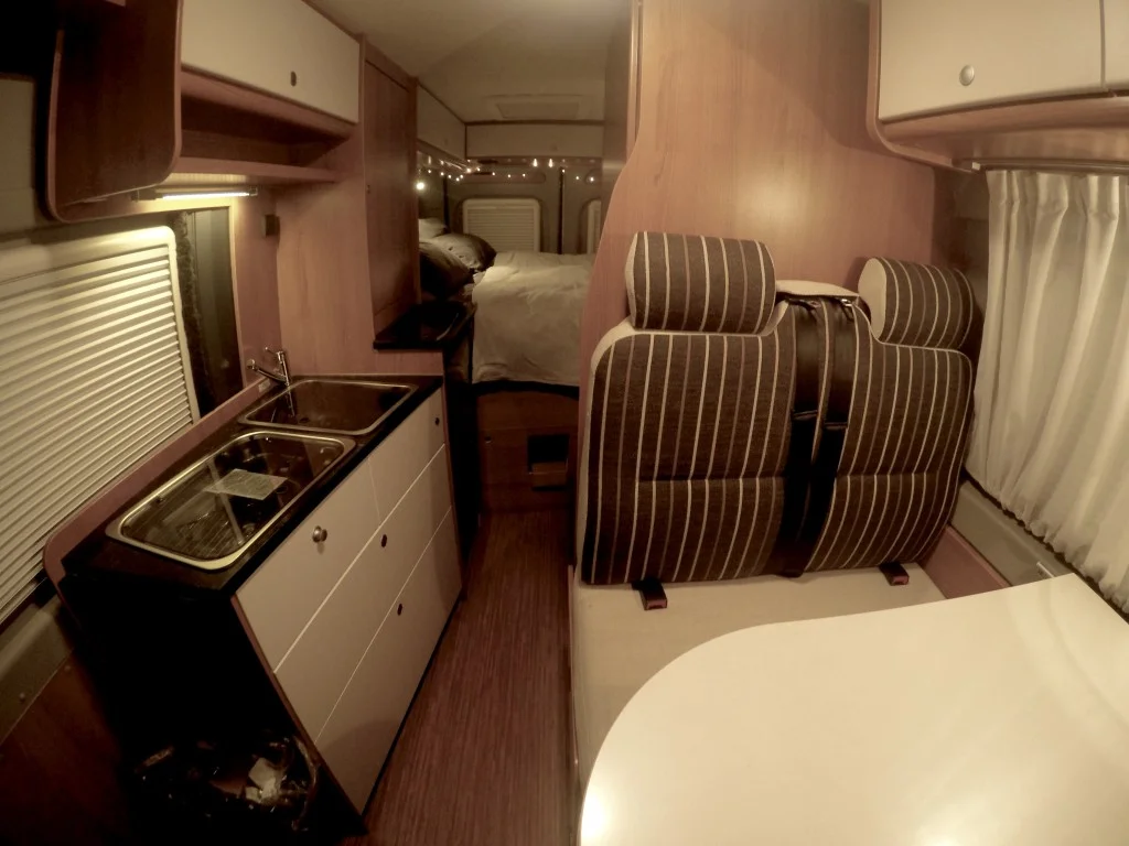 The interior of The Turtle!