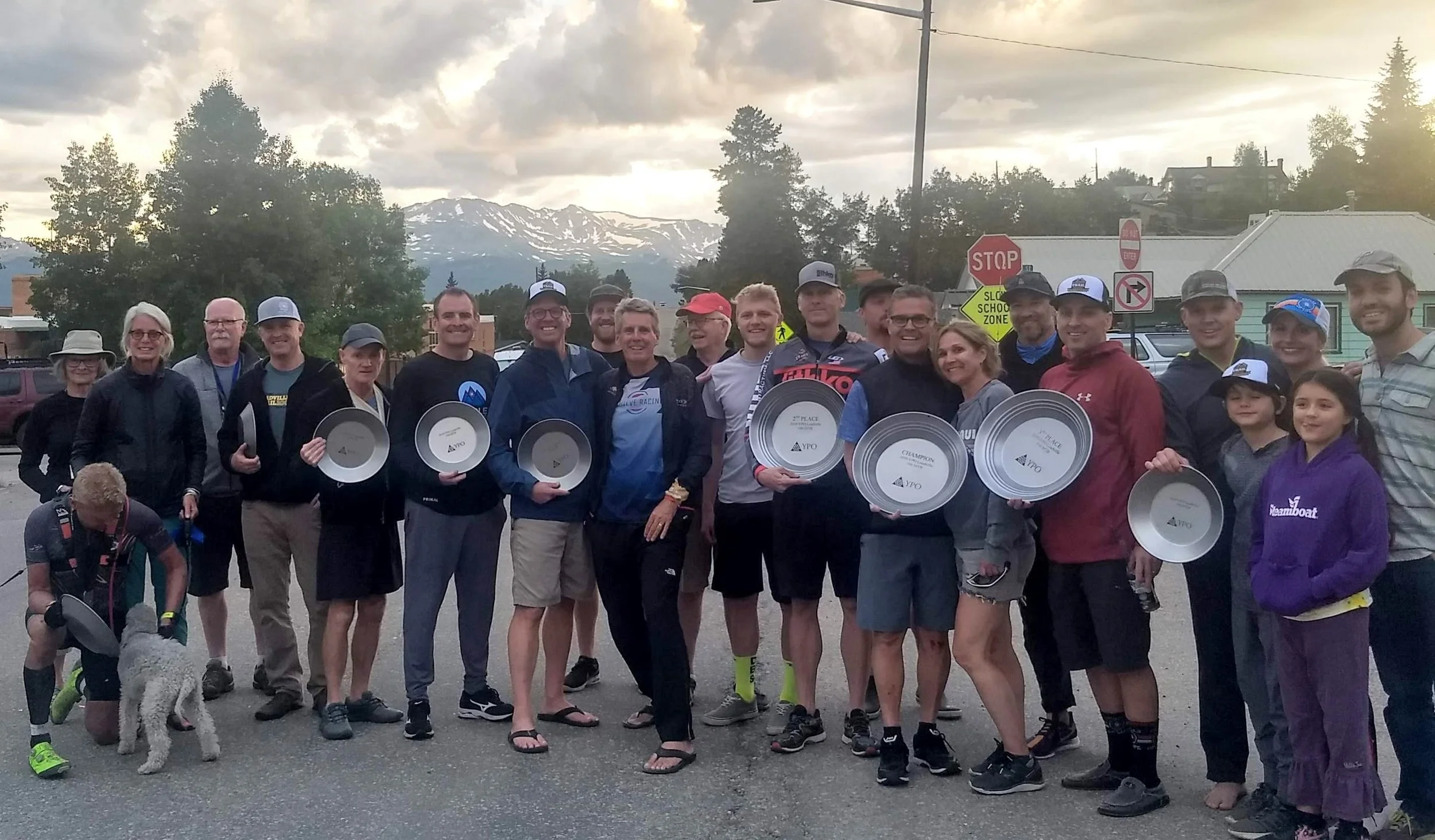 YPO Participants and their crews