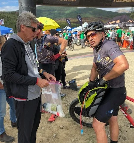 Twin Lakes fully stocked aid station