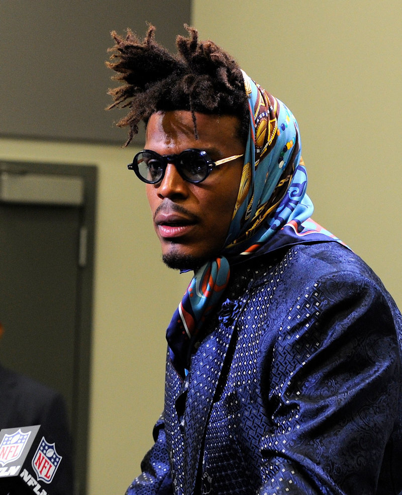 Cam Newton as a vegan.