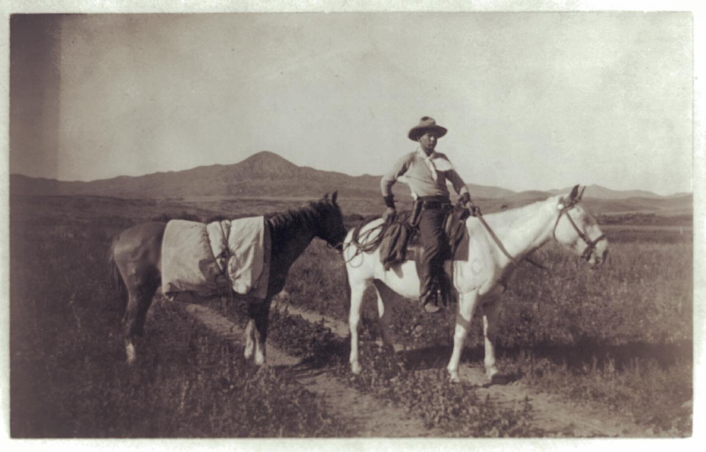 &ldquo;The cowboy of the west worked in a land that seemed to be grieving over something- a kind of sadness, loneliness in a deathly quiet. One not acquainted with the plains could not understand what effect it had on the mind. It produced a heartach